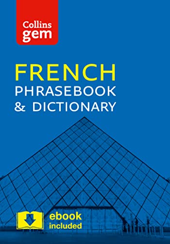 Collins French Phrasebook and Dictionary Gem Edition: Essential phrases and words in a mini, travel-sized format (Collins Gem) von Collins