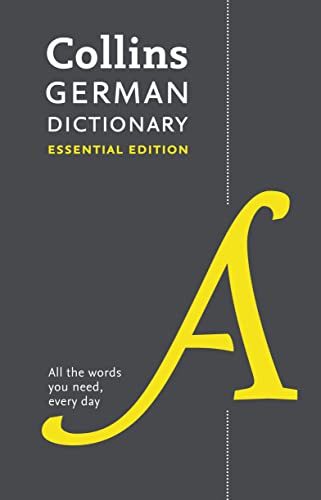German Essential Dictionary: Bestselling bilingual dictionaries (Collins Essential)