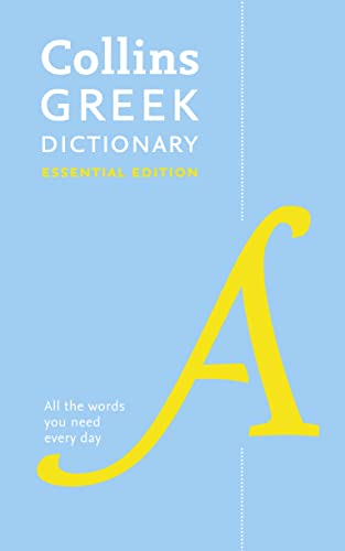 Greek Essential Dictionary: Bestselling bilingual dictionaries (Collins Essential)