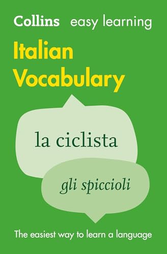 Easy Learning Italian Vocabulary (Collins Easy Learning Italian) (Italian and English Edition): Trusted support for learning von Collins