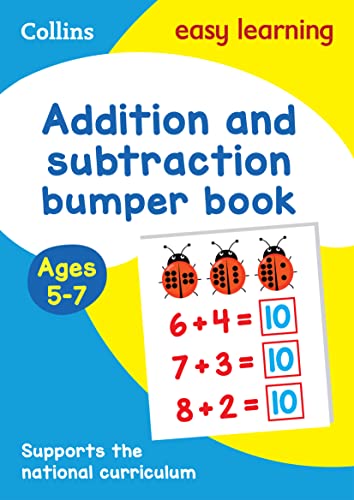 Addition and Subtraction Bumper Book Ages 5-7: Ideal for home learning (Collins Easy Learning KS1) von Collins