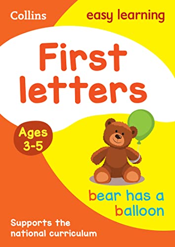 First Letters Ages 3-5: Ideal for home learning (Collins Easy Learning Preschool)