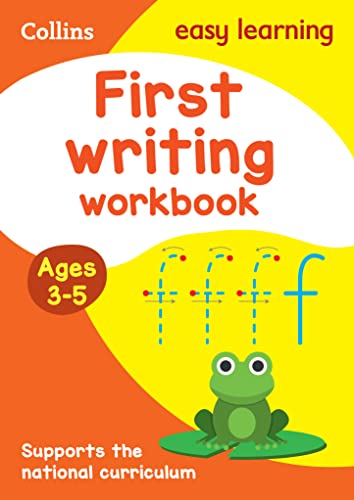 First Writing Workbook Ages 3-5: Ideal for home learning (Collins Easy Learning Preschool) von Collins