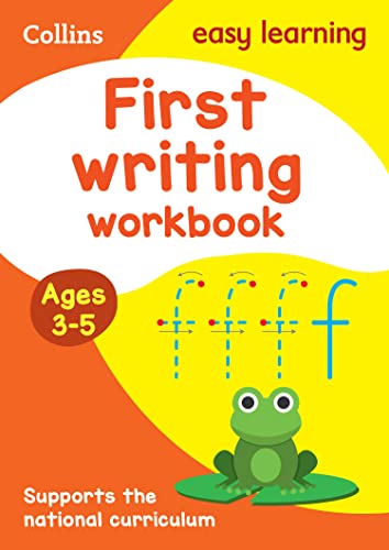 First Writing Workbook Ages 3-5: Ideal for home learning (Collins Easy Learning Preschool) von Collins