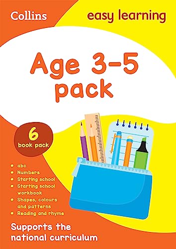 Collins Easy Learning Starter Set Ages 3–5: Ideal for home learning (Collins Easy Learning Preschool)