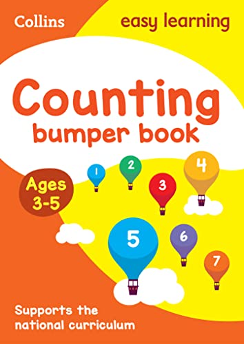 Counting Bumper Book Ages 3-5: Ideal for home learning (Collins Easy Learning Preschool) von Collins
