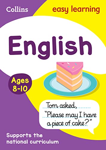 English Ages 8-10: Ideal for home learning (Collins Easy Learning KS2)