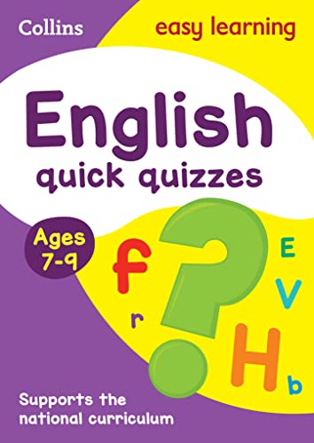 English Quick Quizzes Ages 7-9: Ideal for home learning (Collins Easy Learning KS2) von Collins