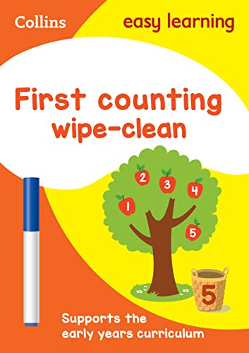 First Counting Age 3-5 Wipe Clean Activity Book: Ideal for home learning (Collins Easy Learning Preschool)