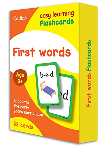 First Words Flashcards: Ideal for home learning (Collins Easy Learning Preschool)