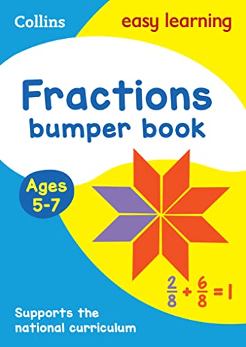 Fractions Bumper Book Ages 5-7: Ideal for home learning (Collins Easy Learning KS1) von Collins
