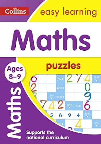 Maths Puzzles Ages 8-9: Ideal for Home Learning (Collins Easy Learning KS2)