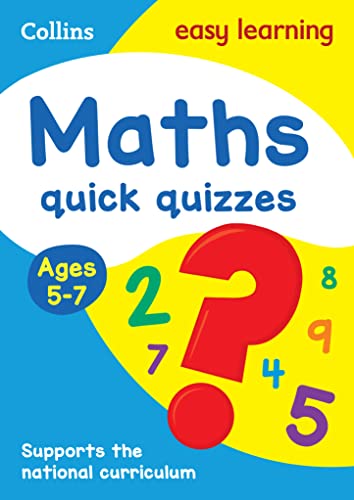 Maths Quick Quizzes Ages 5-7: Ideal for home learning (Collins Easy Learning KS1) von Collins