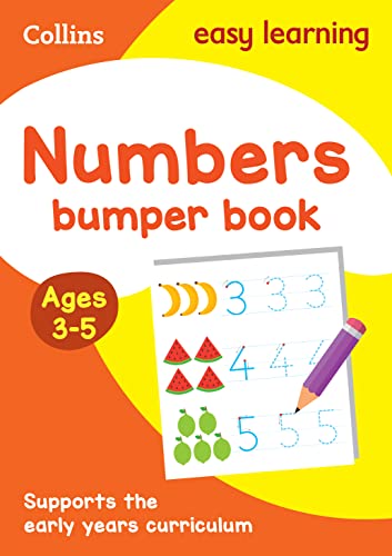 Numbers Bumper Book Ages 3-5: Ideal for home learning (Collins Easy Learning Preschool) von Collins