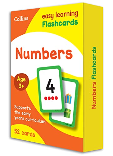 Numbers Flashcards: Ideal for home learning (Collins Easy Learning Preschool)
