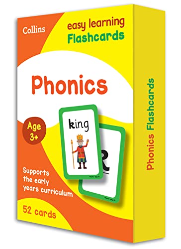 Phonics Flashcards: Ideal for home learning (Collins Easy Learning Preschool) von Collins