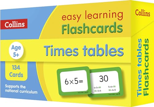Times Tables Flashcards: Ideal for home learning (Collins Easy Learning KS2)