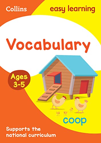 Vocabulary Activity Book Ages 3-5 (Collins Easy Learning Preschool) von Collins
