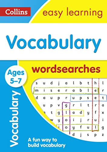 Vocabulary Word Searches Ages 5-7: Ideal for home learning (Collins Easy Learning KS1)