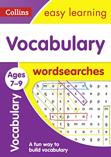Vocabulary Word Searches Ages 7-9: Ideal for home learning (Collins Easy Learning KS2) von Collins