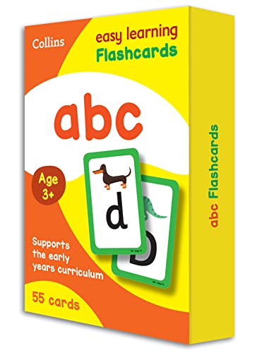 abc Flashcards: Ideal for home learning (Collins Easy Learning Preschool)