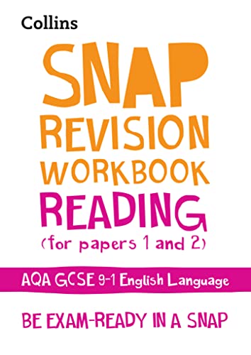 AQA GCSE 9-1 English Language Reading (Papers 1 & 2) Workbook: Ideal for the 2024 and 2025 exams (Collins GCSE Grade 9-1 SNAP Revision) von Collins