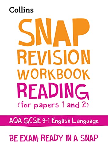 AQA GCSE 9-1 English Language Reading (Papers 1 & 2) Workbook: Ideal for the 2025 and 2026 exams (Collins GCSE Grade 9-1 SNAP Revision)