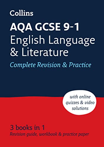 AQA GCSE 9-1 English Language and Literature Complete Revision & Practice: Ideal for the 2025 exams (Collins GCSE Grade 9-1 Revision)