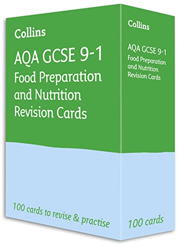 AQA GCSE 9-1 Food Preparation & Nutrition Revision Cards: Ideal for the 2024 and 2025 exams (Collins GCSE Grade 9-1 Revision)