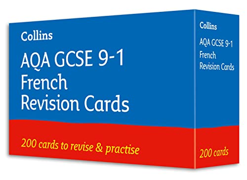 AQA GCSE 9-1 French Vocabulary Revision Cards: Ideal for the 2025 and 2026 exams (Collins GCSE Grade 9-1 Revision)
