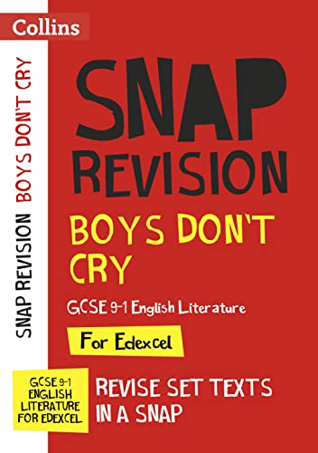 Boys Don’t Cry Edexcel GCSE 9-1 English Literature Text Guide: Ideal for the 2024 and 2025 exams (Collins GCSE Grade 9-1 SNAP Revision)