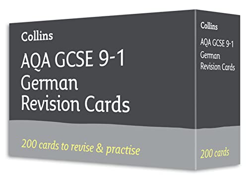 AQA GCSE 9-1 German Vocabulary Revision Cards: Ideal for the 2024 and 2025 exams (Collins GCSE Grade 9-1 Revision) von Collins
