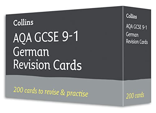 AQA GCSE 9-1 German Vocabulary Revision Cards: Ideal for the 2025 and 2026 exams (Collins GCSE Grade 9-1 Revision)