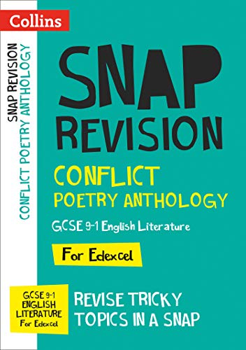Edexcel Conflict Poetry Anthology Revision Guide: Ideal for the 2024 and 2025 exams (Collins GCSE Grade 9-1 SNAP Revision) von Collins