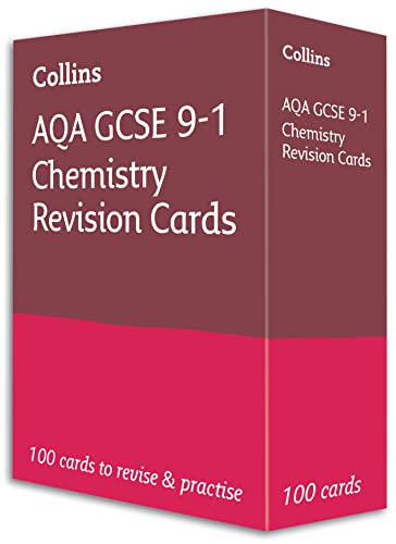 AQA GCSE 9-1 Chemistry Revision Cards: Ideal for the 2025 and 2026 exams (Collins GCSE Grade 9-1 Revision) von Collins