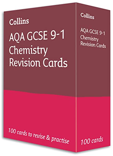 AQA GCSE 9-1 Chemistry Revision Cards: Ideal for the 2024 and 2025 exams (Collins GCSE Grade 9-1 Revision)