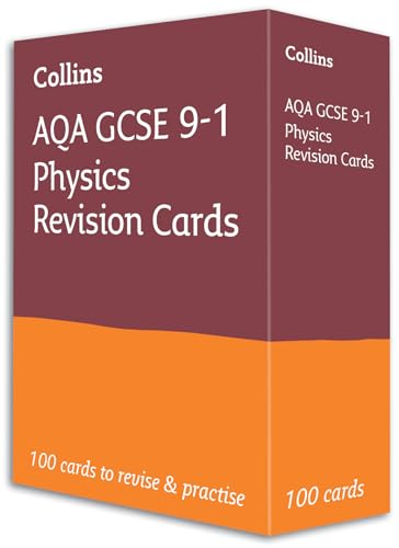 AQA GCSE 9-1 Physics Revision Cards: Ideal for the 2024 and 2025 exams (Collins GCSE Grade 9-1 Revision)