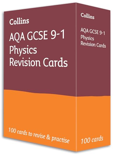 AQA GCSE 9-1 Physics Revision Cards: Ideal for the 2024 and 2025 exams (Collins GCSE Grade 9-1 Revision)