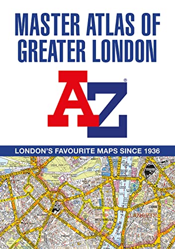 A -Z Master Atlas of Greater London von Geographers’ A-Z Map Co Ltd