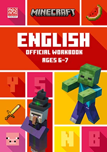 Minecraft English Ages 6-7: Official Workbook (Minecraft Education) von Collins