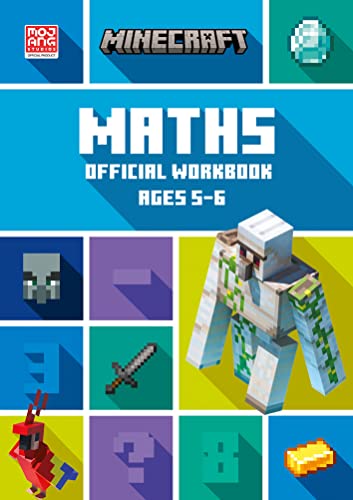 Minecraft Maths Ages 5-6: Official Workbook (Minecraft Education)