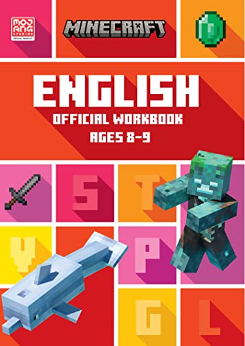 Minecraft English Ages 8-9: Official Workbook (Minecraft Education) von Collins