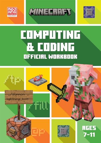 Minecraft STEM Computing and Coding: Learn coding for kids with this official Minecraft workbook (Minecraft Education) von Collins