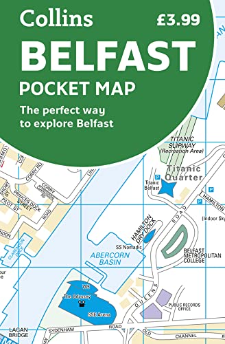 Belfast Pocket Map: The perfect way to explore Belfast