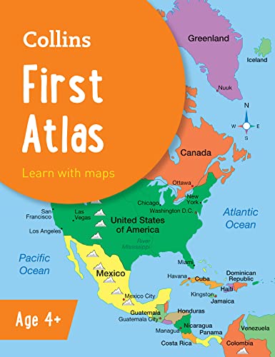 Collins First Atlas: Ideal for learning at school and at home (Collins School Atlases) von Collins