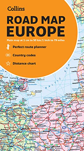Collins Map of Europe: Non-Fiction
