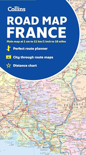 Collins Map of France: Non-Fiction