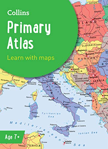 Collins Primary Atlas: Ideal for learning at school and at home (Collins School Atlases) von Collins