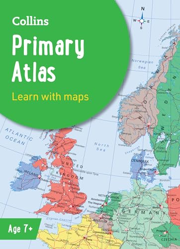Collins Primary Atlas: Ideal for learning at school and at home (Collins School Atlases) von Collins