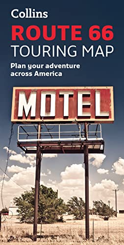 Collins Route 66 Touring Map: Plan your adventure across America von Collins